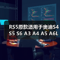 RS5原款适用于奥迪S4 S5 S6 A3 A4 A5 A6L大众CC迈腾18寸改装轮毂（图4）