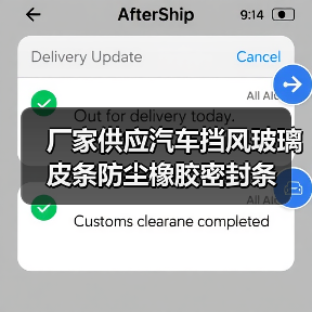 厂家供应汽车挡风玻璃皮条防尘橡胶密封条（图4）