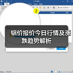 铝价报价今日行情及涨跌趋势解析（图1）