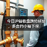 今日沪铝收盘跌势延续，多合约小幅下探（图2）
