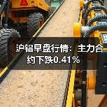 沪铝早盘行情：主力合约下跌0.41%（图3）