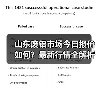 山东废铝市场今日报价如何？最新行情全解析（图4）