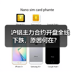 沪铝主力合约开盘全线下跌,原因何在?(图4) 沪铝主力合约开盘全线下跌,原因何在?(图4)
