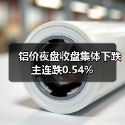 铝价夜盘收盘集体下跌 主连跌0.54%（图4）