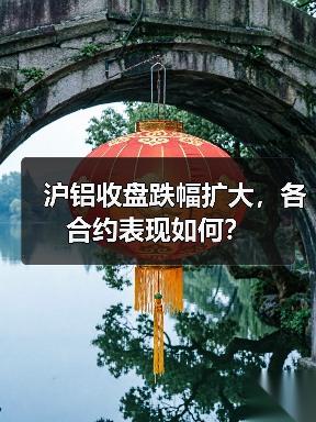 沪铝收盘跌幅扩大，各合约表现如何？（图2）