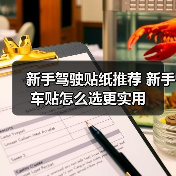 新手驾驶贴纸推荐 新手车贴怎么选更实用（图2）