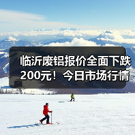 临沂废铝报价全面下跌200元！今日市场行情全解析（图1）