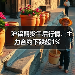沪铝期货午后行情：主力合约下跌超1%（图2）