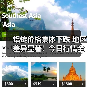 铝锭价格集体下跌 地区差异显著！今日行情全解析（图3）
