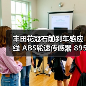 丰田花冠右前刹车感应线 ABS轮速传感器 89542-12070 选购指南（图4）