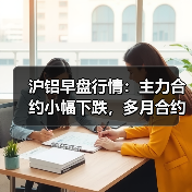 沪铝早盘行情：主力合约小幅下跌，多月合约跌幅各异（图3）