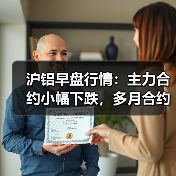 沪铝早盘行情：主力合约小幅下跌，多月合约跌幅各异（图4）