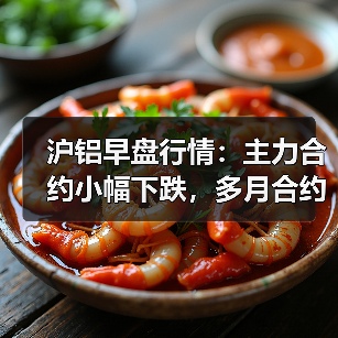 沪铝早盘行情：主力合约小幅下跌，多月合约跌幅各异（图2）