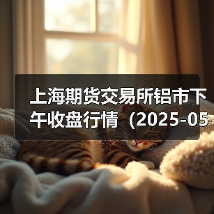 上海期货交易所铝市下午收盘行情（2025-05-06 15:03）（图2）