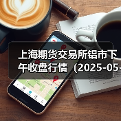上海期货交易所铝市下午收盘行情（2025-05-02 15:03）（图1）