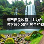 铝市夜盘收盘:主力合约下跌0.05% 多合约现涨跌分化(图2) 铝市夜盘收盘:主力合约下跌0.05% 多合约现涨跌分化(图2)