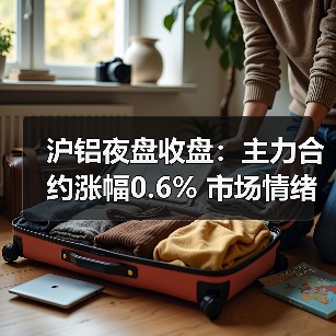 沪铝夜盘收盘：主力合约涨幅0.6% 市场情绪向好（图2）