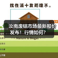汝南废铝市场最新报价发布！行情如何？（图1）