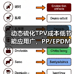 动态硫化TPV成本低节能应用广,PP/EPDM过氧化物工艺解析(图2) 动态硫化TPV成本低节能应用广,PP/EPDM过氧化物工艺解析(图2)