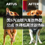 国5汽油版汽车散热器总成 水箱铝高效散热解决方案（图2）