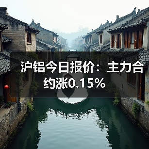 沪铝今日报价：主力合约涨0.15%（图2）