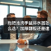 拖把池洗手盆排水器怎么选?加厚翻板还是速排下水器?(图2) 拖把池洗手盆排水器怎么选?加厚翻板还是速排下水器?(图2)