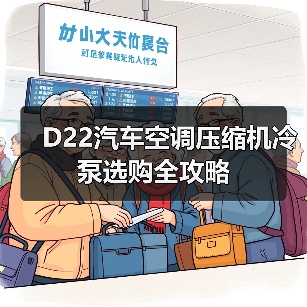 D22汽车空调压缩机冷泵选购全攻略（图2）