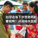 加厚连体下水管选哪款更耐用?速排排水器推荐(图3) 加厚连体下水管选哪款更耐用?速排排水器推荐(图3)
