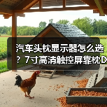 汽车头枕显示器怎么选？7寸高清触控屏靠枕DVD播放推荐（图2）