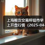 上海期货交易所铝市早上开盘行情(2025-04-22 09:03)(图4) 上海期货交易所铝市早上开盘行情(2025-04-22 09:03)(图4)