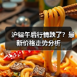 沪铝午后行情跌了？最新价格走势分析（图1）