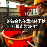 沪铝合约午盘集体下跌，行情走势如何？（图2）
