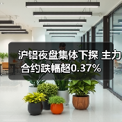 沪铝夜盘集体下探 主力合约跌幅超0.37%（图1）
