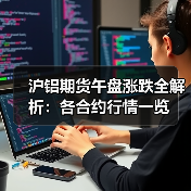 沪铝期货午盘涨跌全解析：各合约行情一览（图2）