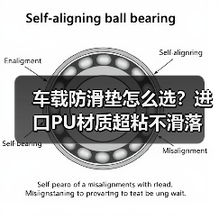 车载防滑垫怎么选?进口PU材质超粘不滑落(图3) 车载防滑垫怎么选?进口PU材质超粘不滑落(图3)