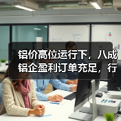 铝价高位运行下,八成铝企盈利订单充足,行业分化凸显?(图3) 铝价高位运行下,八成铝企盈利订单充足,行业分化凸显?(图3)
