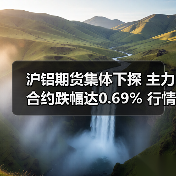 沪铝期货集体下探 主力合约跌幅达0.69% 行情为何走低?(图2) 沪铝期货集体下探 主力合约跌幅达0.69% 行情为何走低?(图2)