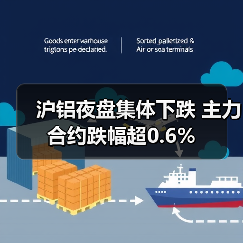 沪铝夜盘集体下跌 主力合约跌幅超0.6%（图2）