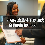 沪铝夜盘集体下跌 主力合约跌幅超0.6%（图3）