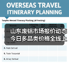 山东废铝市场报价动态 今日多品类价格全线上涨（图4）