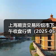 上海期货交易所铝市下午收盘行情（2025-05-30 15:03）（图2）