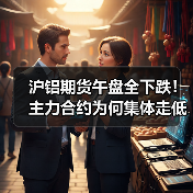 沪铝期货午盘全下跌！主力合约为何集体走低？（图3）