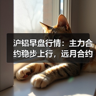 沪铝早盘行情：主力合约稳步上行，远月合约小幅波动（图3）
