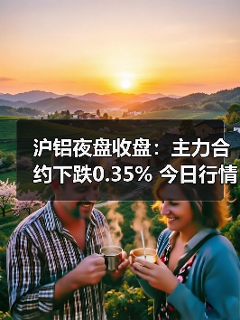 沪铝夜盘收盘：主力合约下跌0.35% 今日行情如何？（图2）
