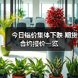 今日铝价集体下跌 期货合约报价一览（图4）