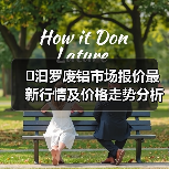 �汩罗废铝市场报价最新行情及价格走势分析（图4）