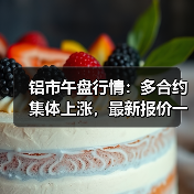 铝市午盘行情：多合约集体上涨，最新报价一览（图1）