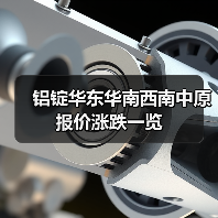 铝锭华东华南西南中原报价涨跌一览（图2）