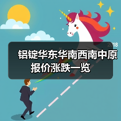 铝锭华东华南西南中原报价涨跌一览（图3）