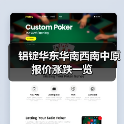铝锭华东华南西南中原报价涨跌一览（图4）